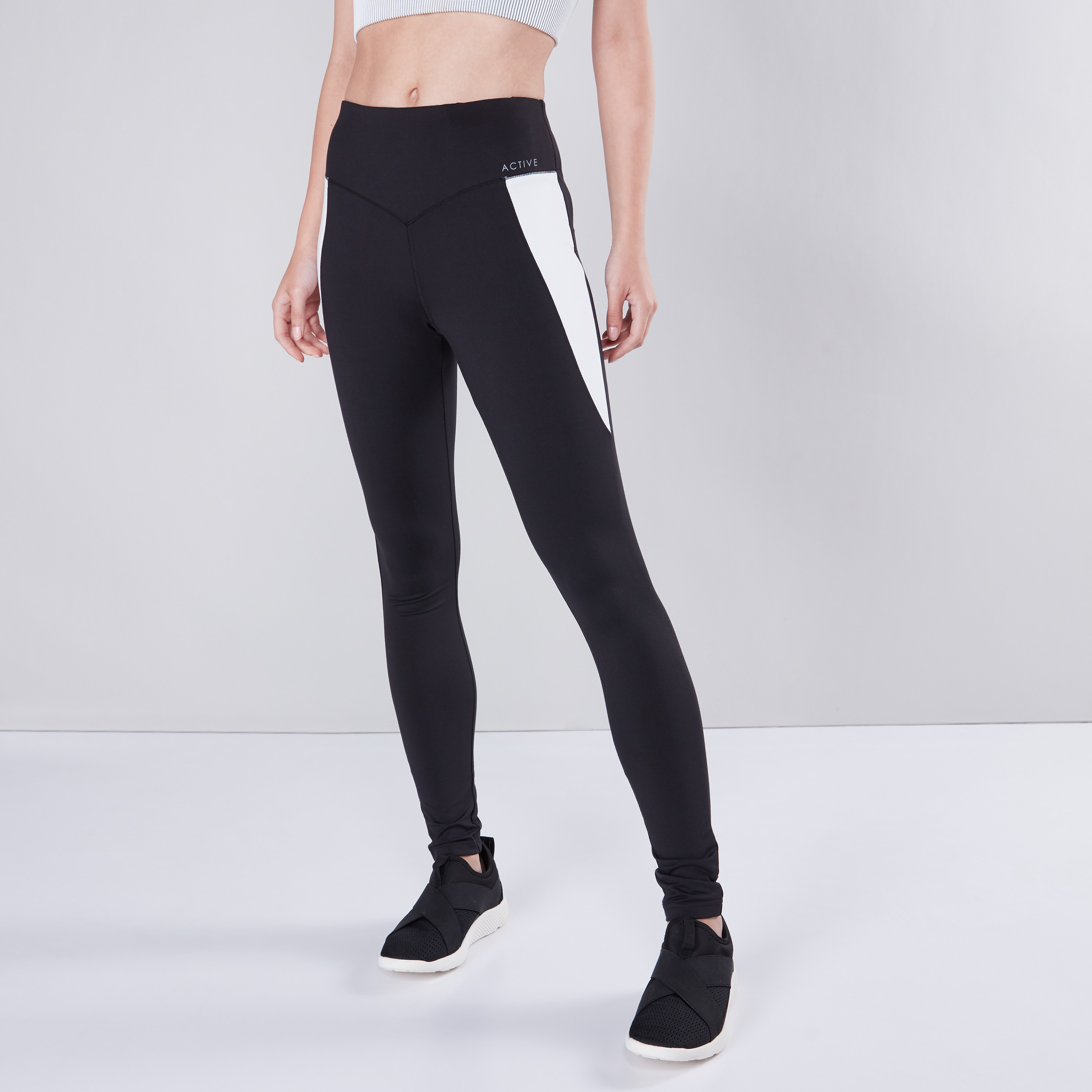 Kappa x Shadow Hill Black Salber Skin Fit Leggings | Workout leggings,  Clothes design, Leggings